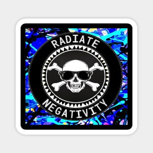 radiate Negativity by LowEndGraphics Magnet