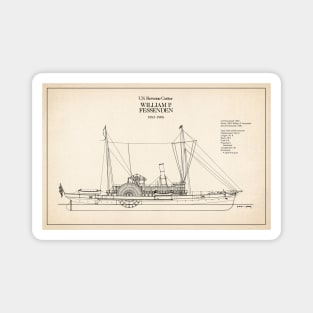 United States Revenue Cutter William P. Fessenden - SD Magnet