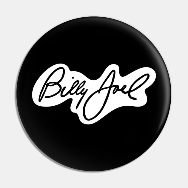 Billy Joel Signature Pin by Corvons