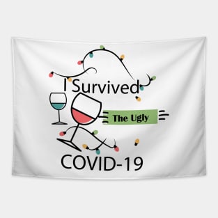 I survived the ugly COVID-19 Tapestry