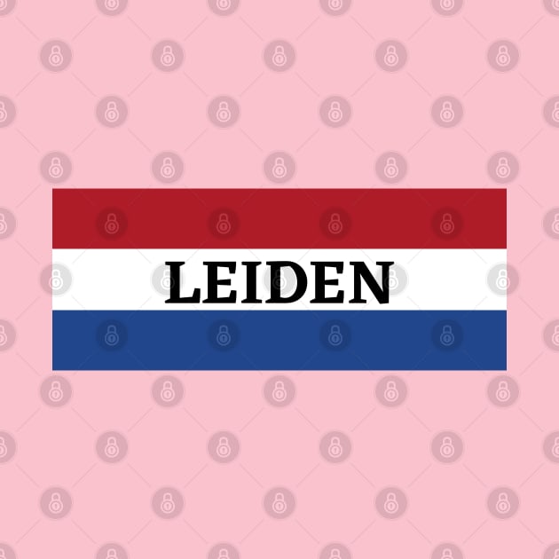 Leiden City in Dutch Flag by aybe7elf