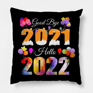 happy New Year 2022 Pillow