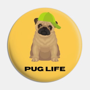 Pug Life Pin