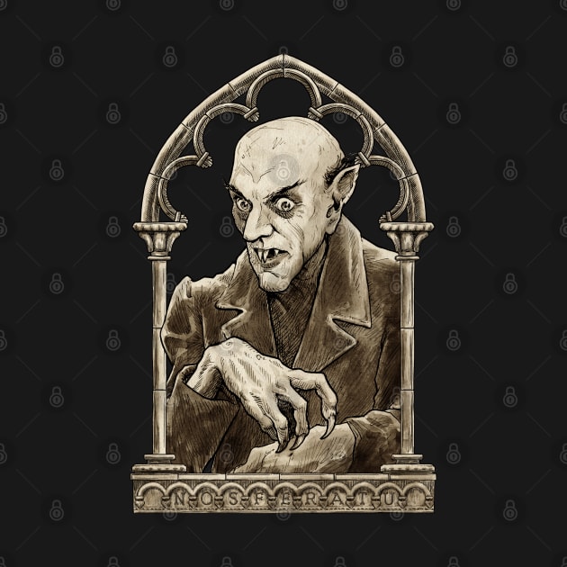 Nosferatu the Vampire by sketchboy01