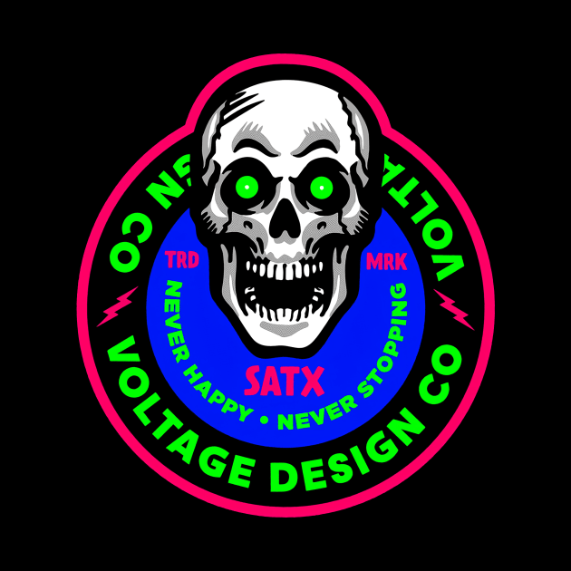 Voltage Skulls art Design by Voltagestore77