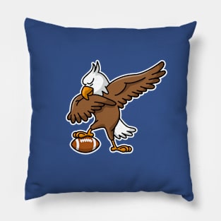 Dabbing dab American Eagle American football Pillow