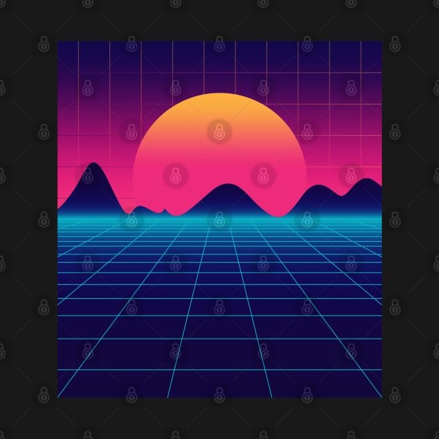 Throwback Sunset Synthwave by edmproject