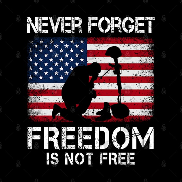 Nerver Forget Freedom Is Not Free Memorial Day 2020 by snnt