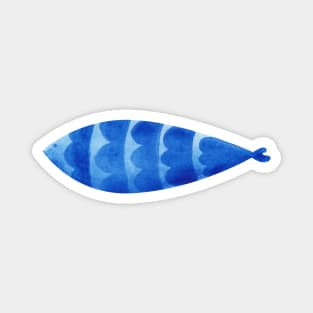 Blue fish Magnet