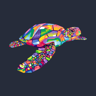 TURTLE POP ART T-Shirt