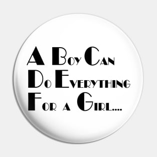 ABCDEFG- A Boy's Love. Pin