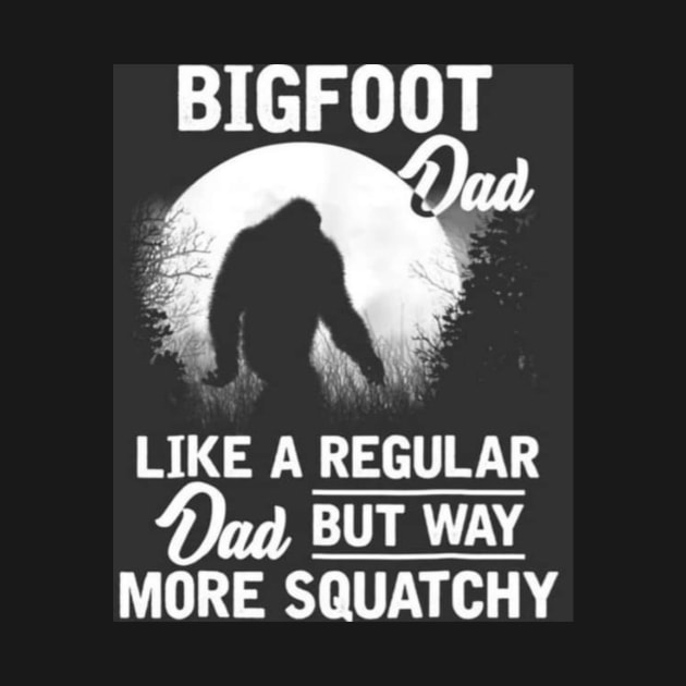 bigfoot dad by hot_issue