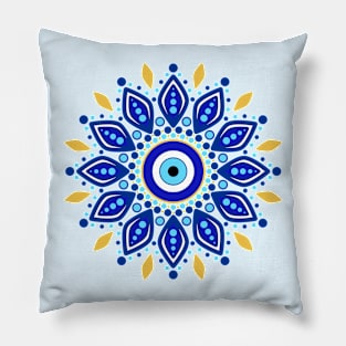 Evil Eye Mandala Pillow