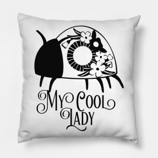 My Cool Lady - Ladybug Pillow