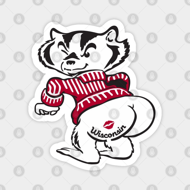 Mooning Bucky Magnet by ShayliKipnis