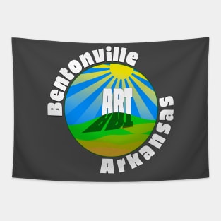 Bentonville, Arkansas Art Design Tapestry