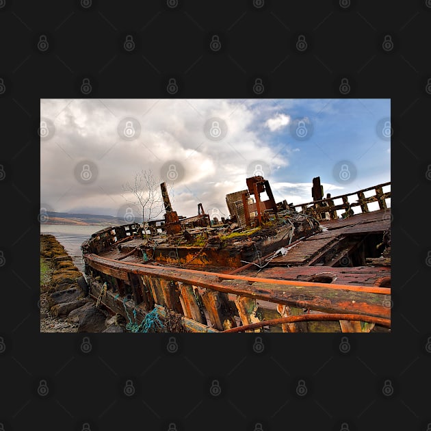 Old Fishing Boat, Isle of Mull by Graz-Photos