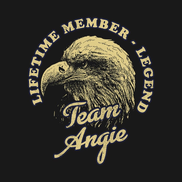 Angie Name - Lifetime Member Legend - Eagle by Stacy Peters Art