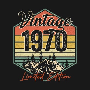 52 Year Old 52  Birthday Gifts Vintage 1970 Limited Edition T-Shirt