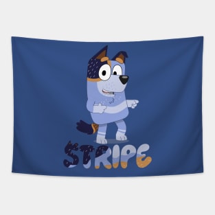 Uncle Stripe Dog Tapestry