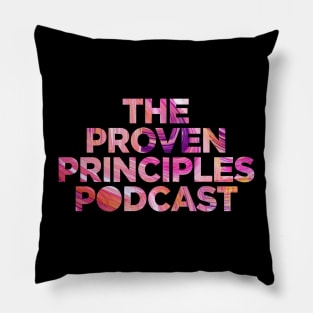 The Proven Principles Podcast Colofull Pillow