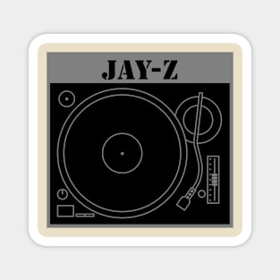 Retro Jay-Z Magnet