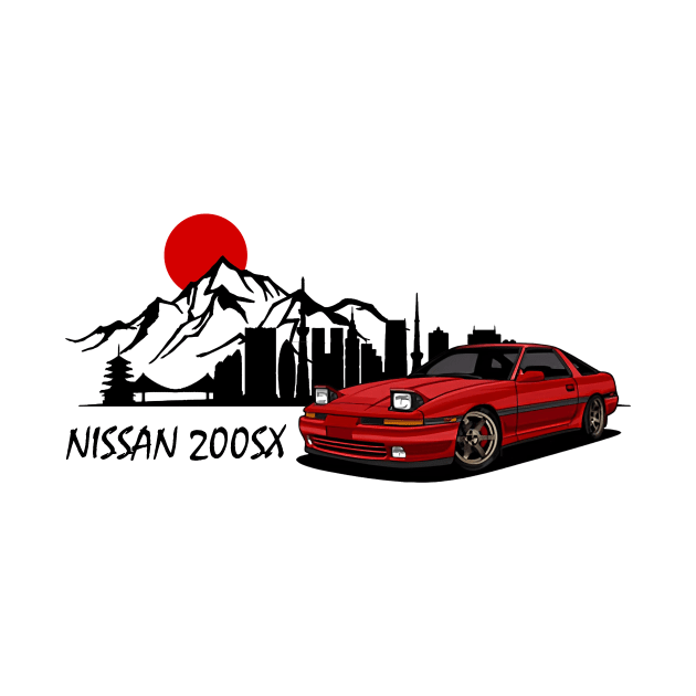 Nissan 200SX, JDM Car by T-JD