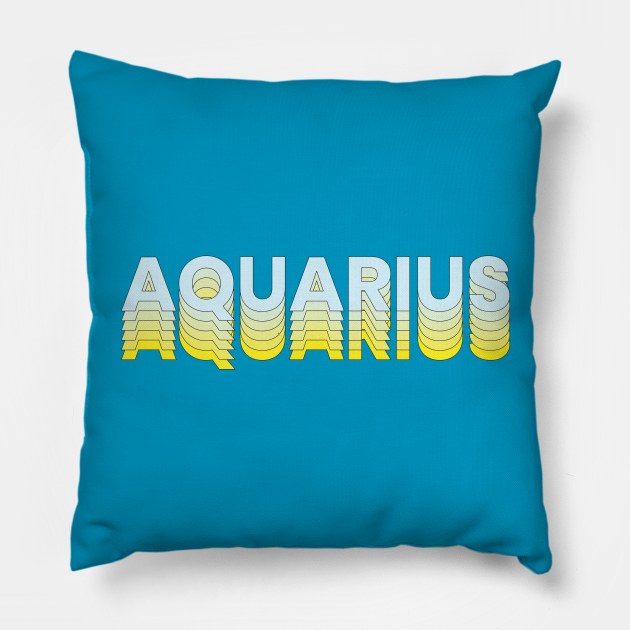 Aquarius Pillow by gnomeapple