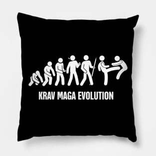 Krav Maga Martial Arts Evolution Pillow