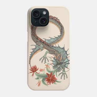 Dragon Tattoo Floral Phone Case