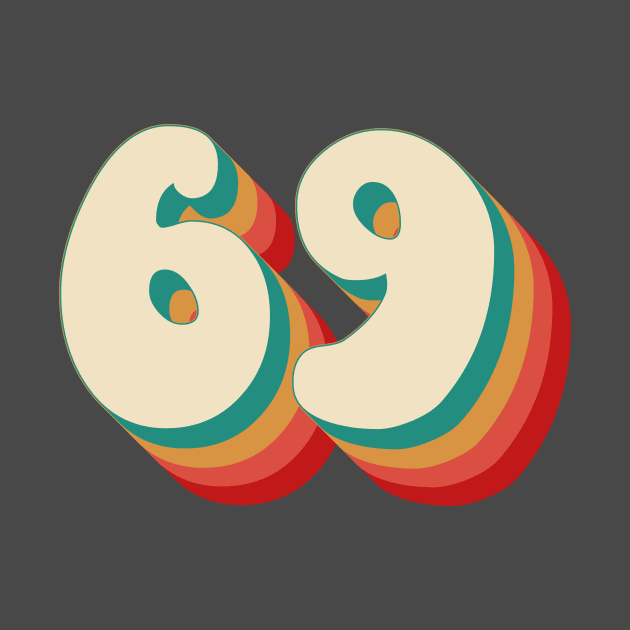 Number 69 by n23tees