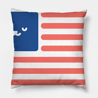 Cat Flag Pillow