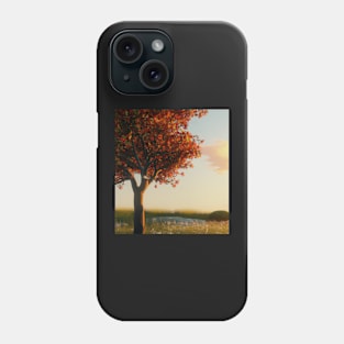 Sunset tree Phone Case