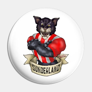 Sunderland Black Cat Mascot Pin