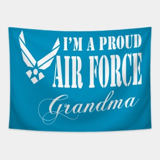 Best Gift for Nana - I am a Proud Air Force Grandma Tapestry