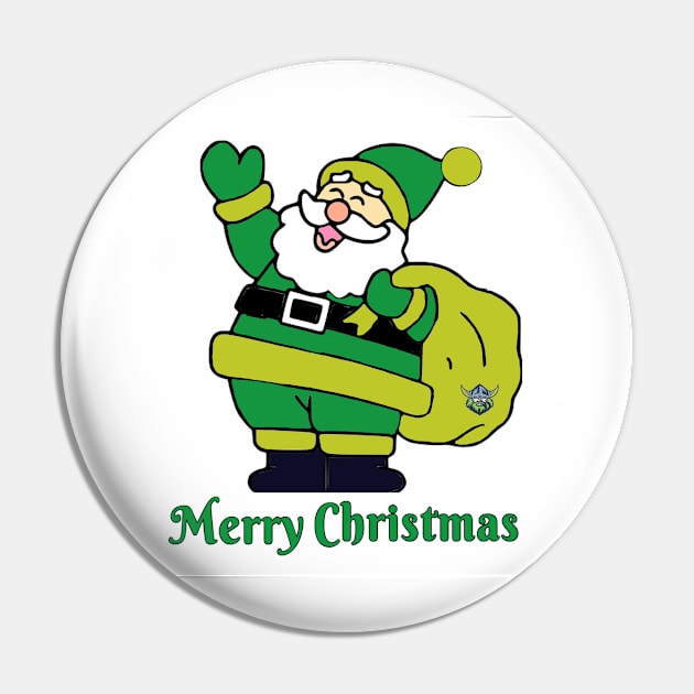 Christmas Raiders Pin by AmazingCorn