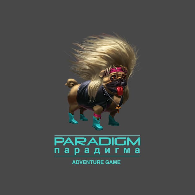 Hair metal pug by Paradigm