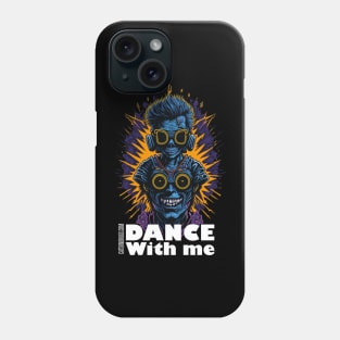 Techno T-Shirt - Dance with Me - Catsondrugs.com - Techno, rave, edm, festival, techno, trippy, music, 90s rave, psychedelic, party, trance, rave music, rave krispies, rave flyer T-Shirt T-Shirt T-Shirt Phone Case