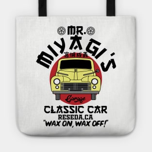 Miyagi's garage Tote