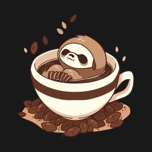 sloth coffe T-Shirt