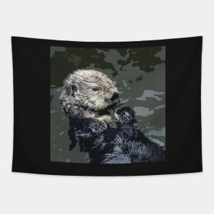 Sea Otter Tapestry