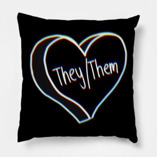 They Them Pronoun Pillow