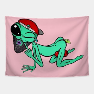 Frog Style Tapestry