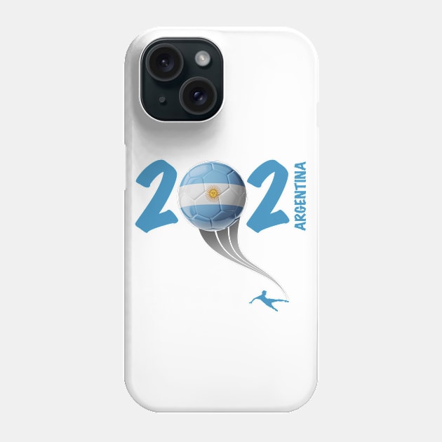 Argentina Copa America Soccer 2021 Phone Case by DesignOfNations
