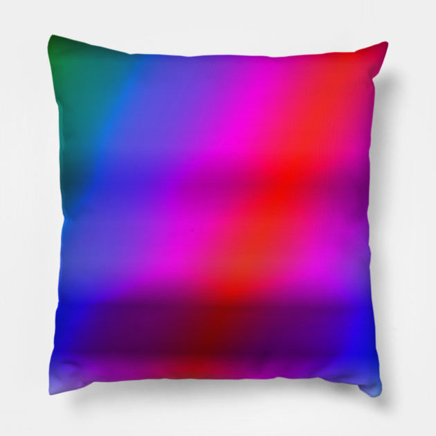 colorful abstract texture Pillow by Artistic_st