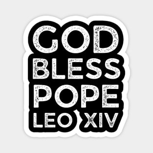 God-Bless-Pope-Leo-XIV Magnet