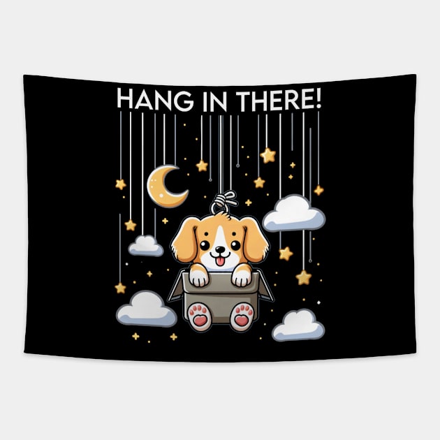 Hang in there Tapestry by Jokesart