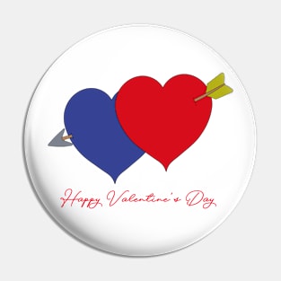 Happy Valentine's Day Pin