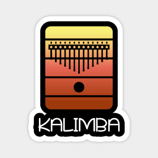 Musical Gift Kalimba Thump Piano  African Music Instrument Magnet