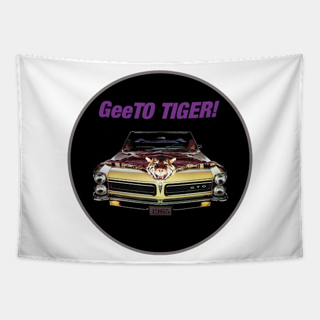 GeeTO TIGER - 1965 Pontiac GTO Tapestry by earth angel